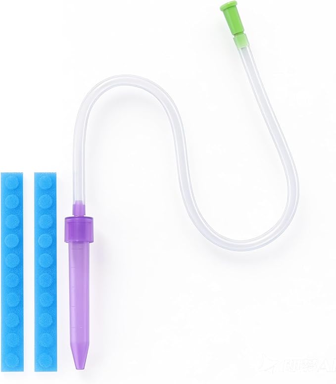 Nasal Aspirator for Baby with 20 Hygiene Filters Nose Sucker, Reusable Infant Nose Cleaner, Easy to Use and Clean, Custom-Sized for Newborns-Portable for Both Travel and Home Use-Purple