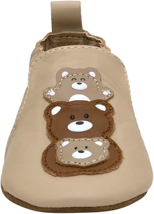 Robeez Baby Boys and Unisex Soft Soles Slip-Resistant Crib Shoes Slippers Moccasins for Infant and Toddler, 0-24 Months