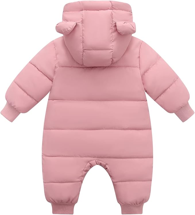 Cute Baby Boys Snowsuit New Born baby girls Winter Coat Toddler Clothes