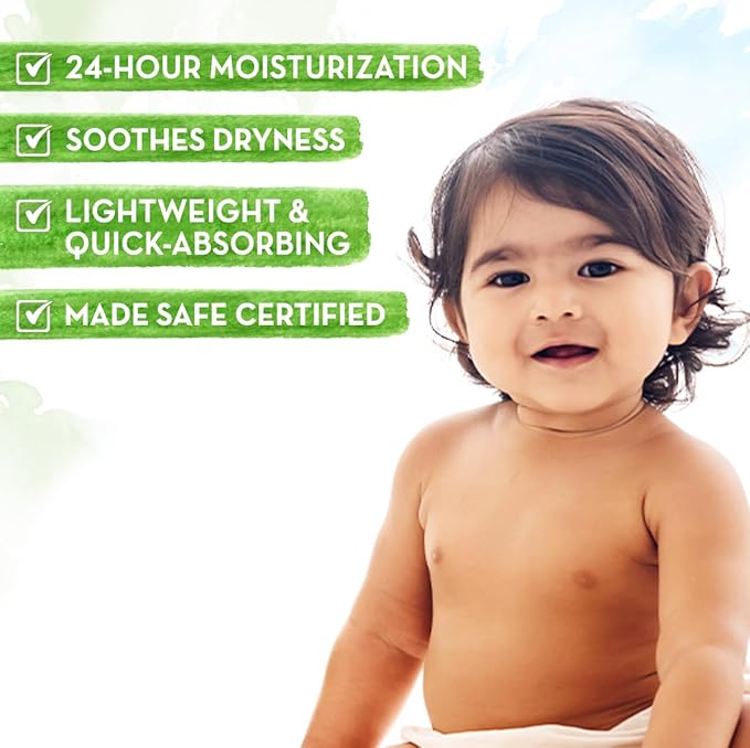 MAMAEARTH Rich Moisturizing Cream with Almond Oil & Shea Butter 7.05 Oz (200g)