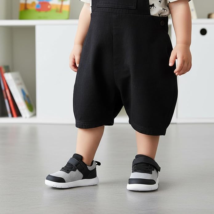 Wide Toe Box Toddler Shoes Baby First Walking Shoe Boys Girls Non-Slip Zero Drop Minimalist Tennis Sneakers