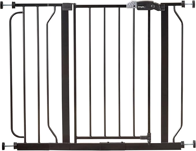 Regalo Safety 38" Baby Gate for Doorways & Bottom of Stairs, Pressure Mount Design for Babies, Toddlers & Pets, Tested & Safe for 30 Years, American Designed, American Owned