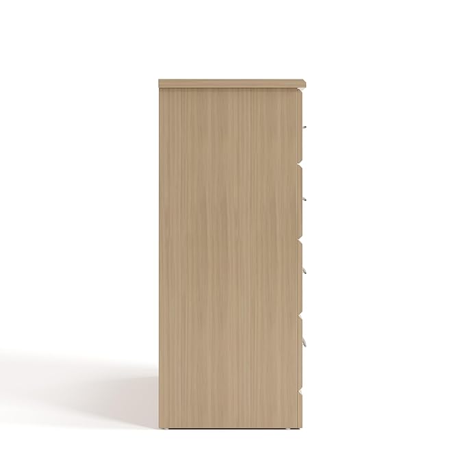 Storkcraft Brookside 4 Drawer Dresser (Driftwood) – GREENGUARD Gold Certified, Nursery Dresser for Kids Bedroom, Chest of Drawers
