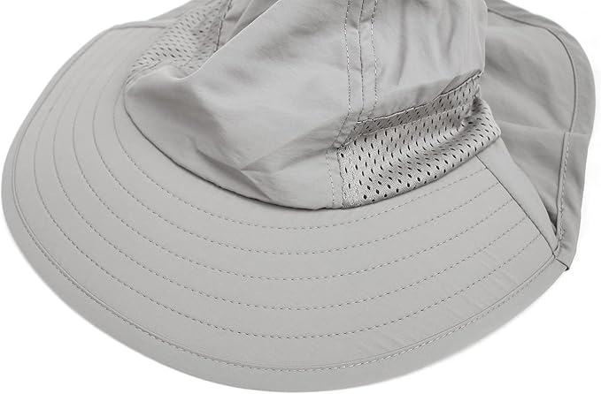 Baby Sun Hat UPF 50+ Toddler Wide Brim Beach Hats for Boys Girls 0-6 Years