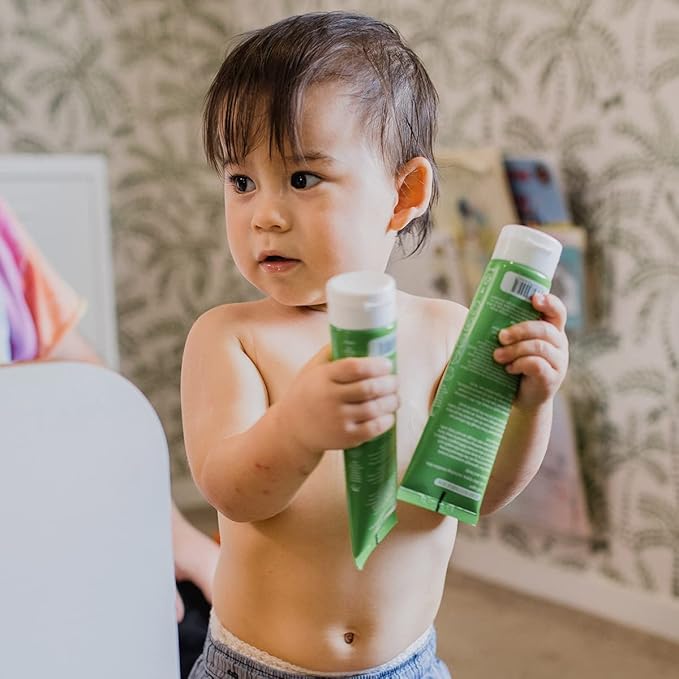 MooGoo Baby Soothing Moisturizer Nut Oil Free - Gentle & Hypoallergenic with 10% MSM for Sensitive, Irritated & Delicate Skin, Paediatrician Approved, for All Ages, 120g / 4.2 oz.