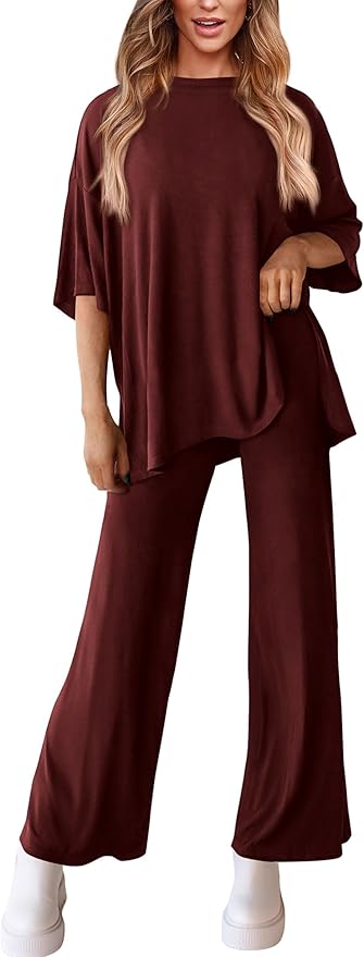 PRETTYGARDEN Two Piece Sets for Women Summer Fashion Lounge Matching Set 2026 Spring Travel Vacation Airport Outfits Clothing
