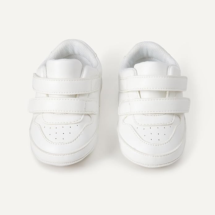 Amazon Essentials Unisex Babies' Hook & Loop Court Sneakers