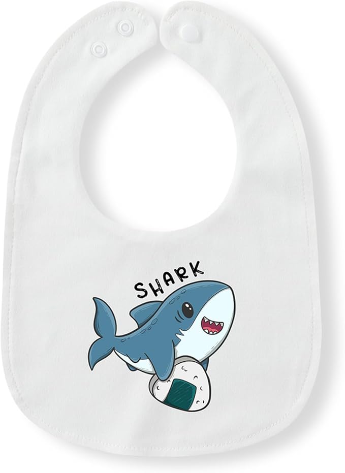 Cute Unisex-Baby Bib, Cotton Adjustable Waterproof Drooler, Birthday Gifts for Girls Boys Aged 0-3 Years Old