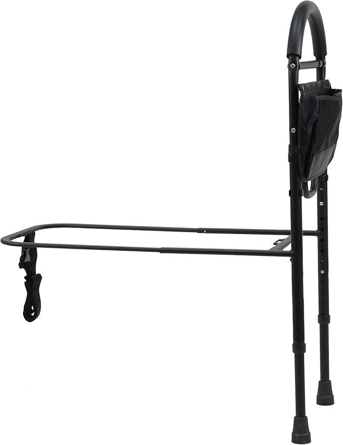 Vaunn ASTM Safety Approved Bed Rail: Adjustable Safety Assist Rail for Elderly, Adults, Seniors - Guard Rail for Single, Twin, Full and Queen Beds