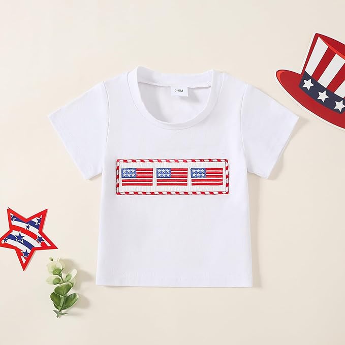 Yvowming 0-4T Toddler Baby Boy Clothes Kids Summer Truck Print T Shirt Short Set with Pockets