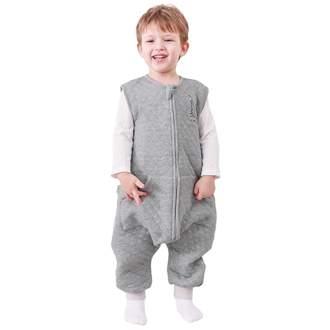 HOMEAL Toddler Sleep Sack with Legs, Wearable Blanket Baby, Sleep Sack 12-24 Months