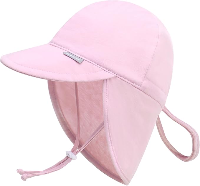 Duoyeree UPF 50+ Baby Sun Hat with Ear and Neck Protection - Toddler Beach Hat for Boys & Girls - Ideal for Summer Fun