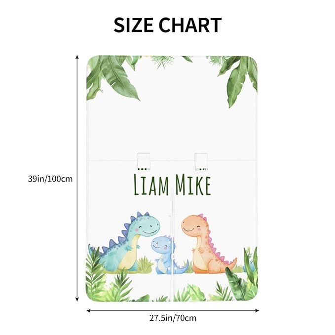 Personalized Baby Car Seat Canopy for Babies, Custom Name Baby Car Seats Cover for Boys Girls, Dinosaur Opening Minky Nursing Breastfeeding Covers for Infant, Carseat Canopies for Newborn