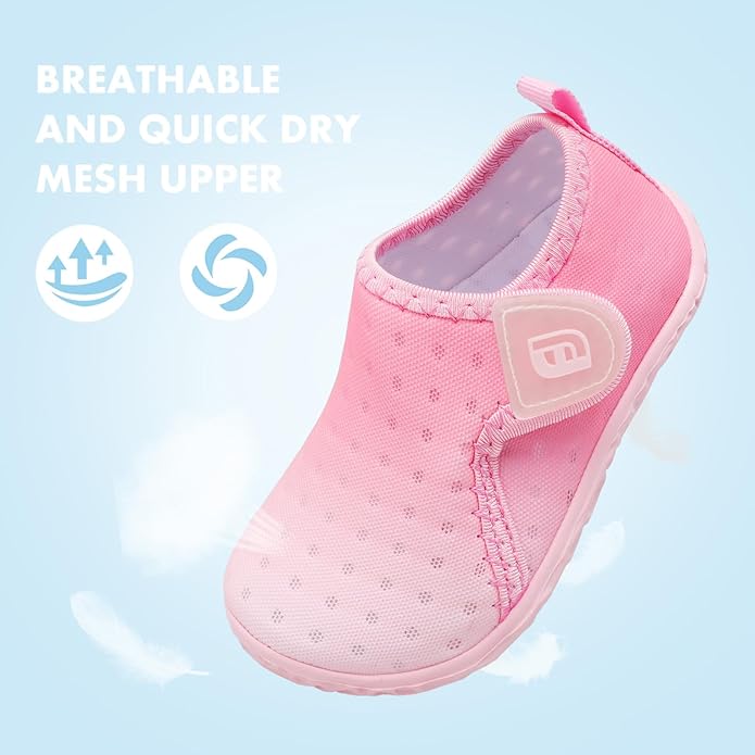 JOINFREE Baby Toddler Water Shoes Boys Girls Sandals Barefoot Kids Breathable Sneakers Shoes for Walking Running