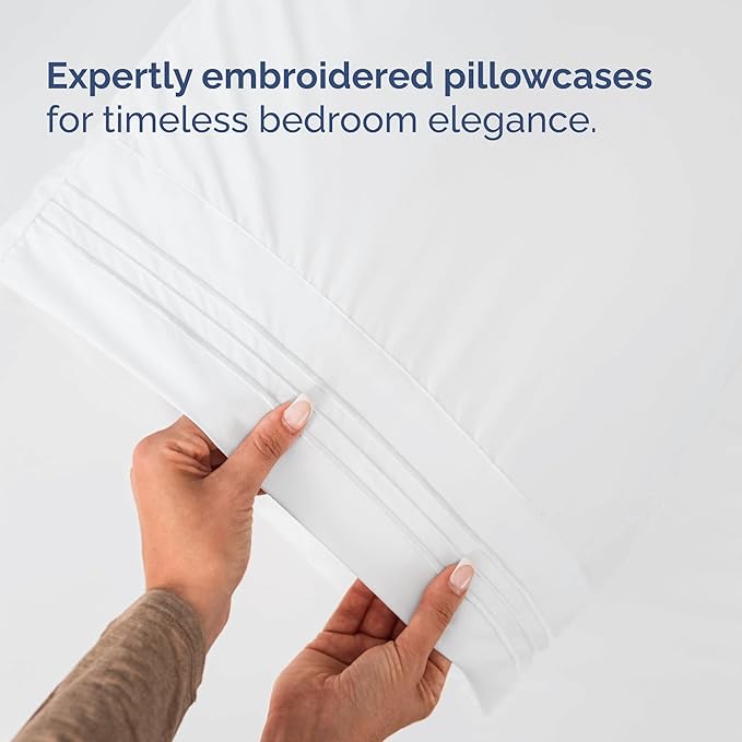 Full XL Bed Sheets - Extra Long Extended Full Sheet – Luxurious, Easy-Fit Sheet Set - Fits between 8” to 16" Deep Pockets, 54" x 80" for Full XL Mattresses - Ideal for Extra Long Full Beds