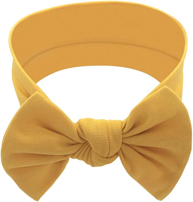 Baby Girl Headbands-Infant,Toddler Cotton Handmade Hairbands with Bows Child Hair Accessories