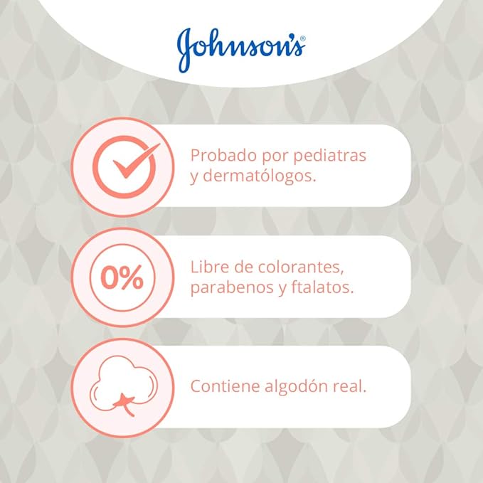 Johnson's Cotton Touch Newborn Baby Face and Body Lotion, Made with Real Cotton, 6.8 fl. oz