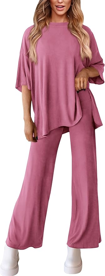 PRETTYGARDEN Two Piece Sets for Women Summer Fashion Lounge Matching Set 2026 Spring Travel Vacation Airport Outfits Clothing