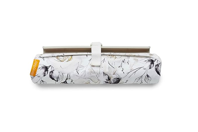 Binxy Baby Shopping Cart Hammock – Infant Seat for Grocery Carts – Holds Car Seats Securely – Compatible with Select 4-Seater Wagons (20–24” Wide) – Supports Up to 50 lbs – Coming Up Roses