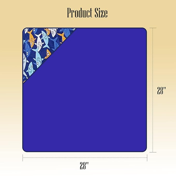 CORAL DOCK 3 Pack Baby Hooded Bath Towel Sets, Ultra Absorbent Baby Essentials Item for Newborn Boy Girl, Baby Bath Shower Towel Gifts for Infant and Toddler - Shark World