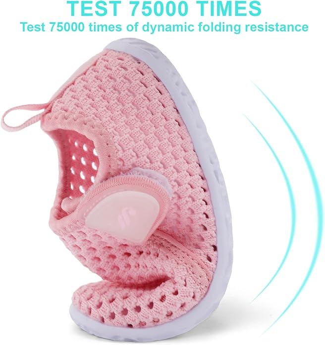 JIASUQI Baby Boys Girls Barefoot Swim Pool Water Shoes Beach Walking Sandals Athletic Sneakers