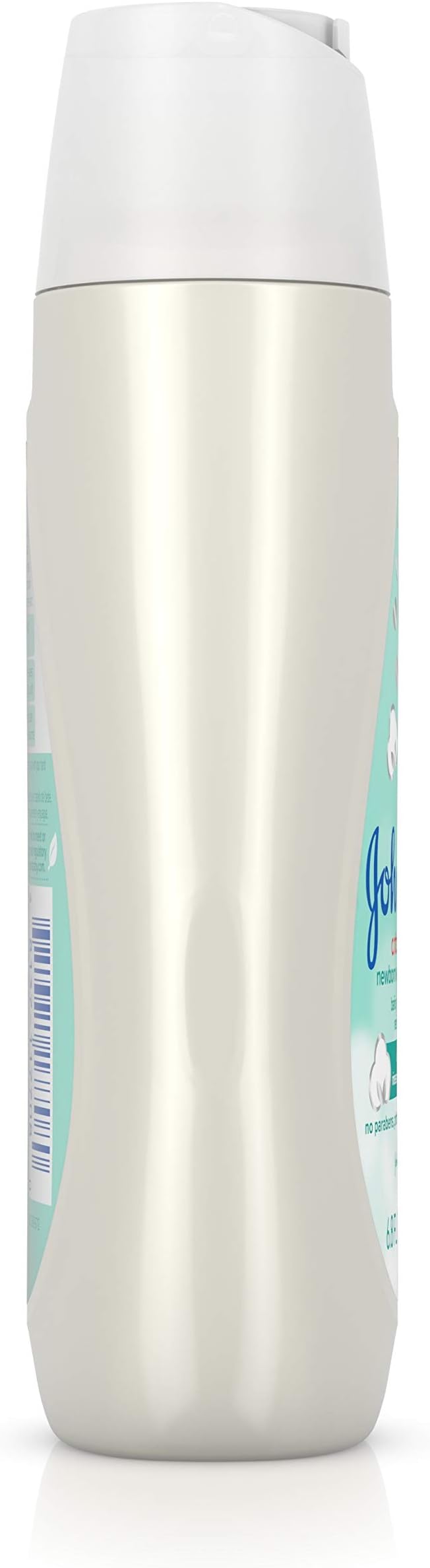 Johnson's CottonTouch Newborn Baby Wash & Shampoo, Made with Real Cotton, 6.8 fl. oz