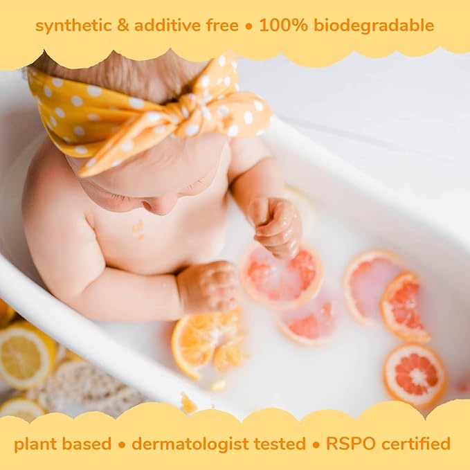 Arau Baby Foam Body Soap, Citrus Scent Refill, Natural Plant Based Foaming Body Wash for Babies, Infants and Toddlers, Gentle on Sensitive Skin, No Artificial Fragrance or Additives, 15.21 Fl Oz