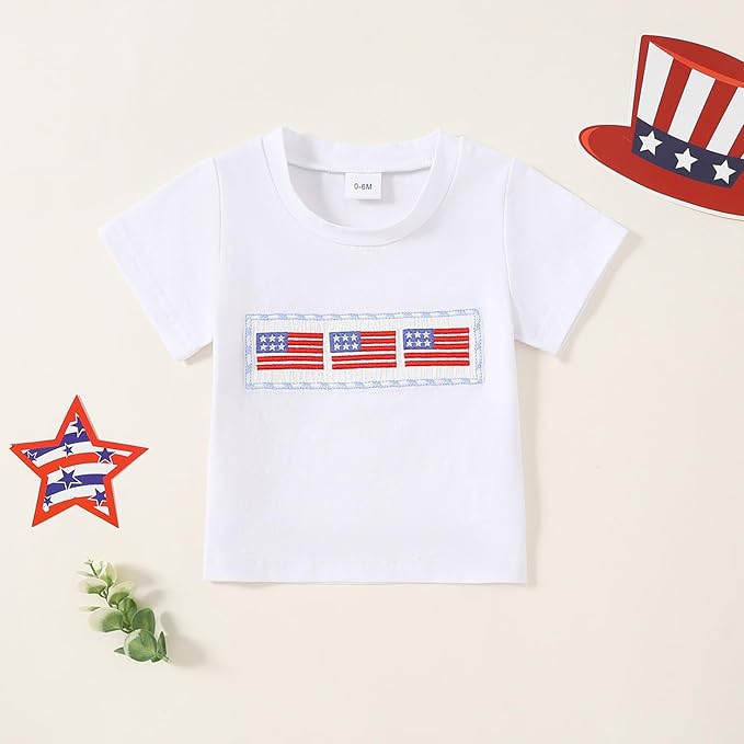 Yvowming 0-4T Toddler Baby Boy Clothes Kids Summer Truck Print T Shirt Short Set with Pockets