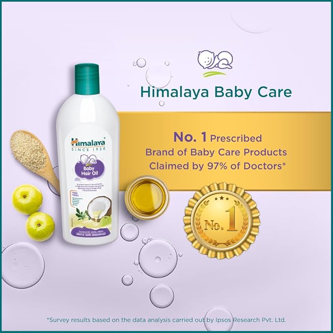 Himalaya Baby Hair Oil, 100ml