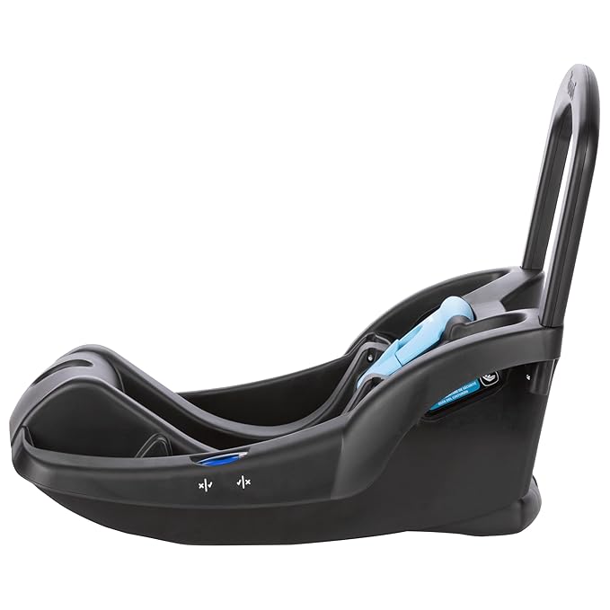 Diono LiteClik30 R and RX SafePlus Base, Stay-in-Car Base for Second Vehicle, Compatible with LiteClik30 R and RX SafePlus Car Seats, Features Steel Anti-Rebound Bar (Black)