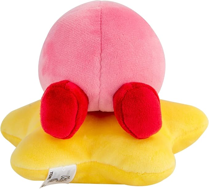 Club Mocchi Mocchi- Kirby Plush - Warp Star Kirby Plushie - Soft and Squishy Plush Video Game Collectibles - Kawaii Plushies and Gaming Room Decor - 6 Inch