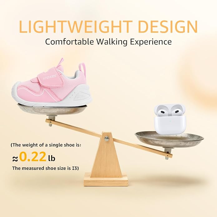 Baby Barefoot First Walking Shoes with Wide Toe Box Orthopedic Toddler Shoes for 6 12 18 24 Months