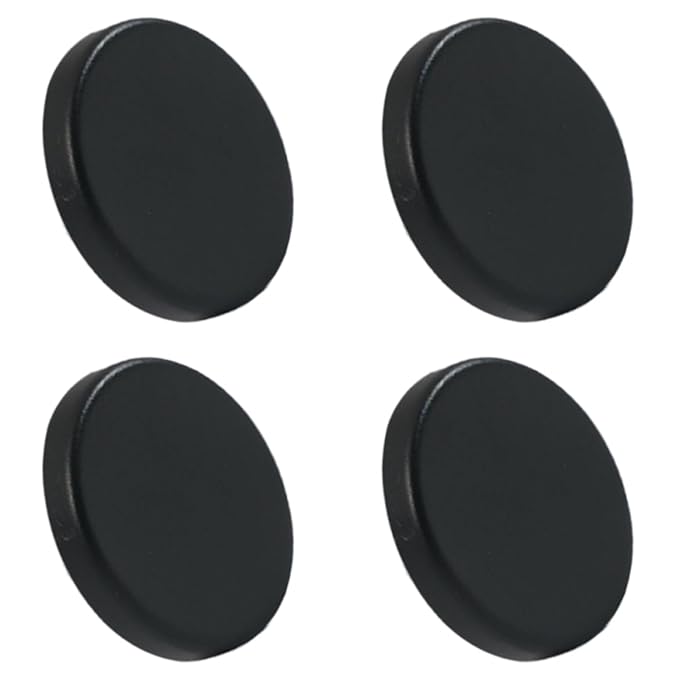 Powerful Magnetic Seat Belt Holder Clip - Prevent Car Noise Seat Belt Silencer Universal Automatic Adsorption Stabilizer One-Second Snap & Release (Fits All Cars, Black X 4)