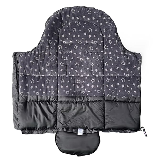 funlife Waterproof Winter Stroller Sleeping Sack,Width Adjustable Stroller Winter Cover Width Adjustable Designed for Kids Growth Stroller Blanket