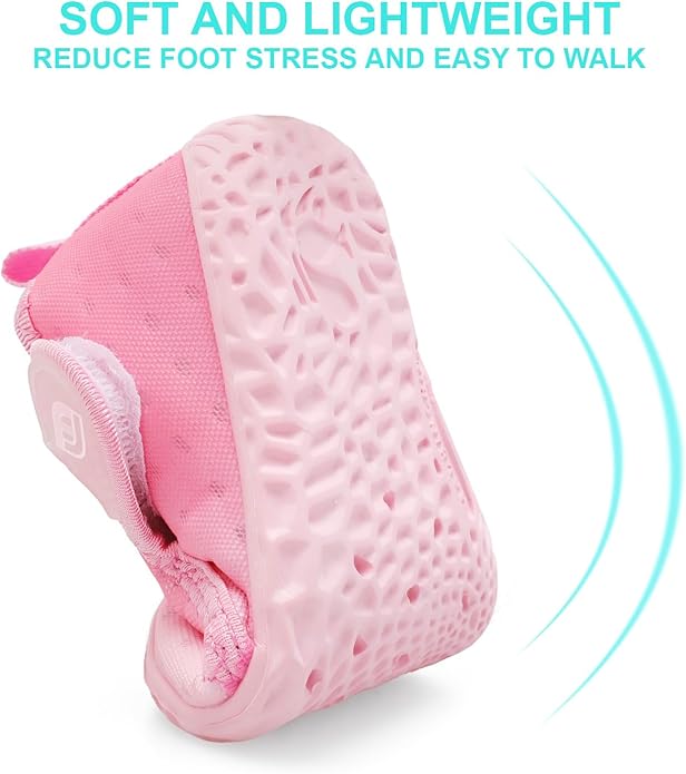 JOINFREE Baby Toddler Water Shoes Boys Girls Sandals Barefoot Kids Breathable Sneakers Shoes for Walking Running