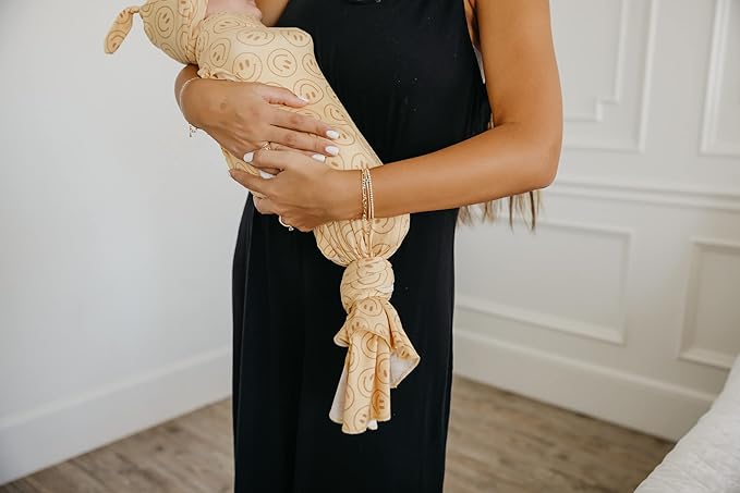 Copper Pearl Baby Swaddle Blanket - Premium Knit Baby Blanket, Large Soft Stretchy Receiving Blankets for Baby Boy and Girl, Swaddles for Newborn, Infant, and Toddler (Vance)