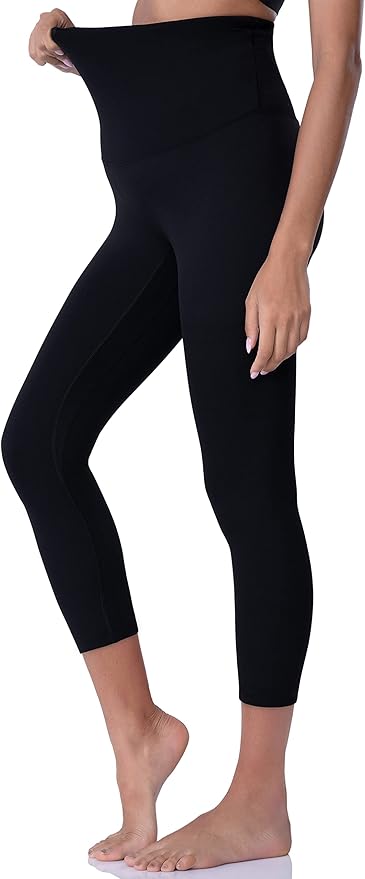 POSHDIVAH Women's Maternity Leggings Over The Belly Pregnancy Yoga Pants Active Wear Workout Leggings