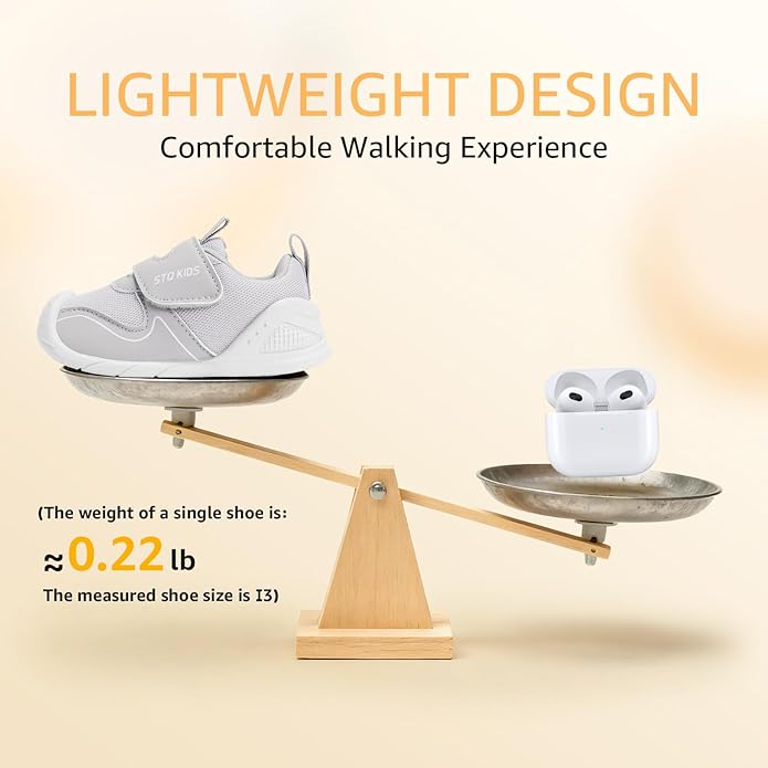 Baby Barefoot First Walking Shoes with Wide Toe Box Orthopedic Toddler Shoes for 6 12 18 24 Months