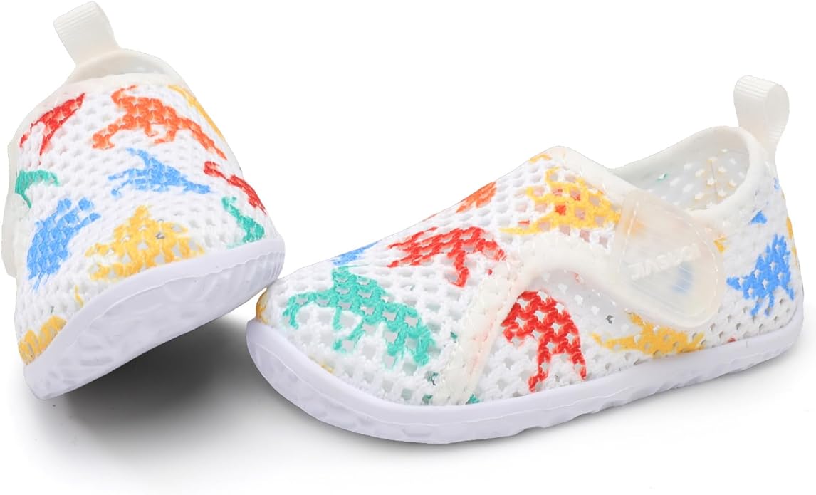 JIASUQI Baby Boys Girls Barefoot Swim Pool Water Shoes Beach Walking Sandals Athletic Sneakers