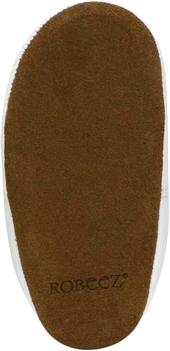 Robeez Baby Boys and Unisex Soft Soles Slip-Resistant Crib Shoes Slippers Moccasins for Infant and Toddler, 0-24 Months