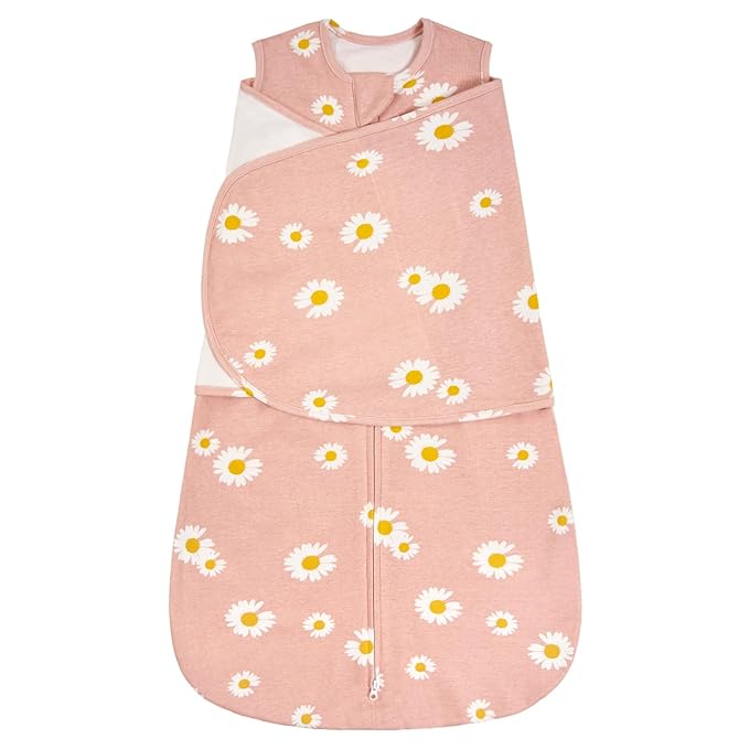 ZIGJOY Baby Swaddle Sleep Sack, 1.0 TOG Sleep Sack Swaddles for Newborns & infant 6-12 Months 100% Cotton Baby Wearable Blanket for Newborn Registry Essentials