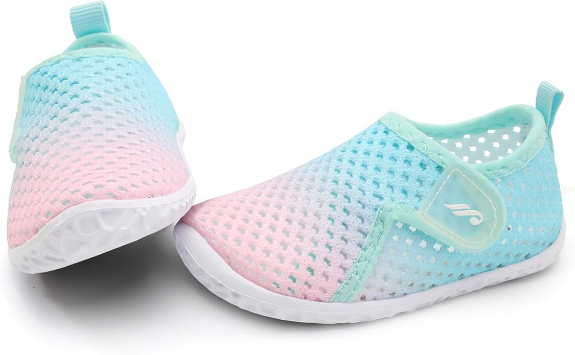 JIASUQI Baby Boys Girls Barefoot Swim Pool Water Shoes Beach Walking Sandals Athletic Sneakers
