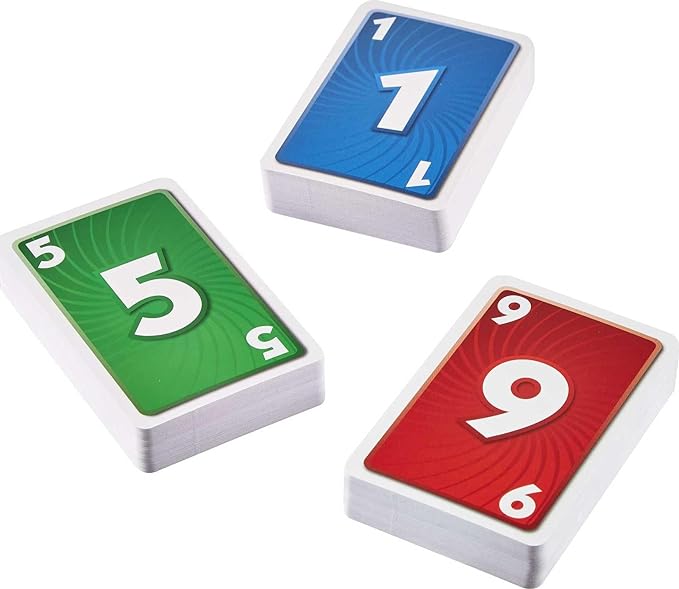 Mattel Games Skip-Bo Card Game in Storage & Travel Tin for Kids, Adults & Families, Color Blind Accessible Deck for 2 to 6 Players