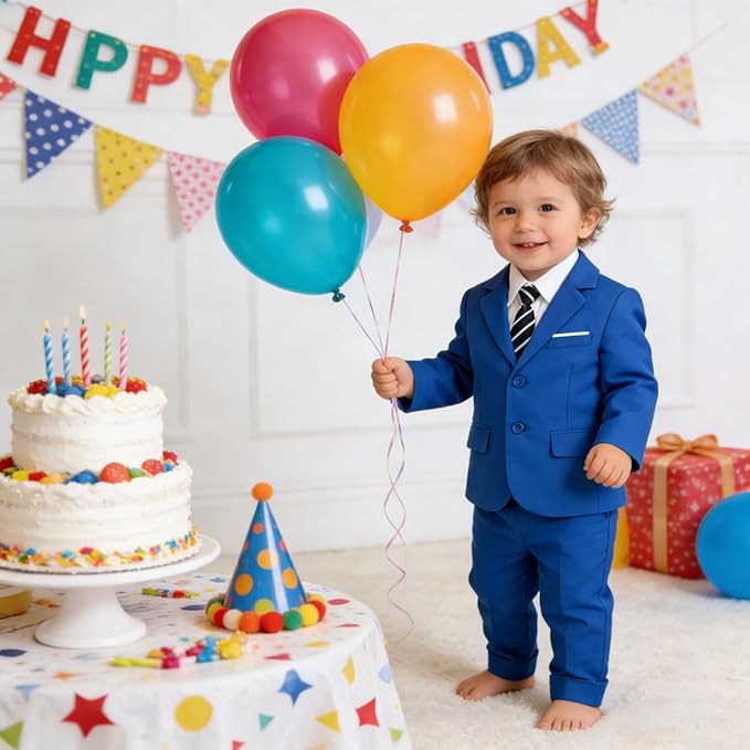 Baby Suit for Toddler Boys Infant Formal Suits Baby Boy Ring Bearer Wedding Outfit