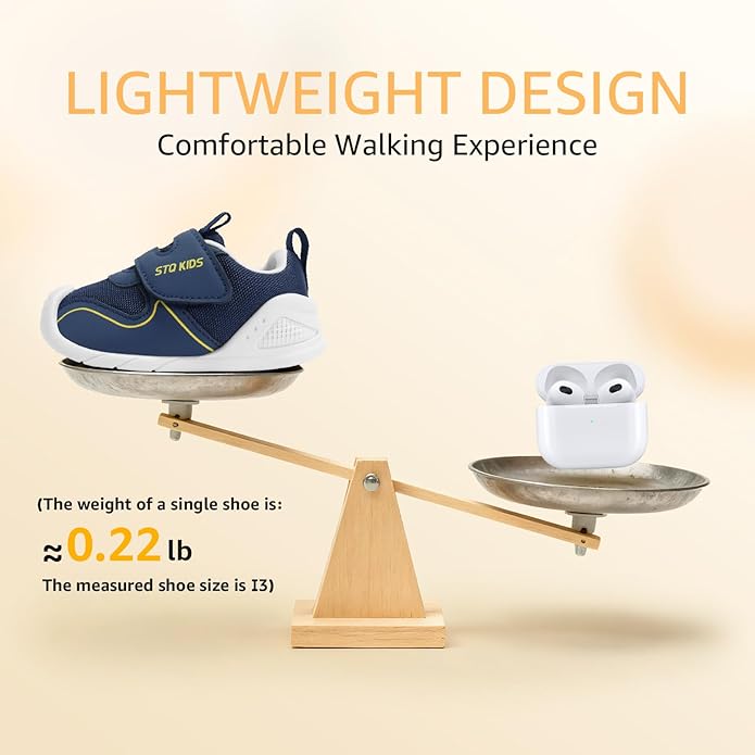 Baby Barefoot First Walking Shoes with Wide Toe Box Orthopedic Toddler Shoes for 6 12 18 24 Months
