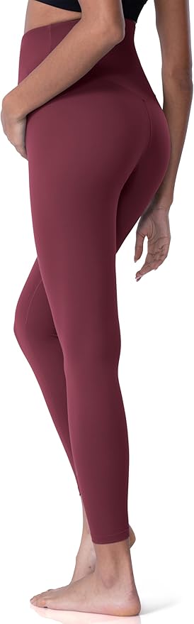 POSHDIVAH Women's Maternity Leggings Over The Belly Pregnancy Yoga Pants Active Wear Workout Leggings