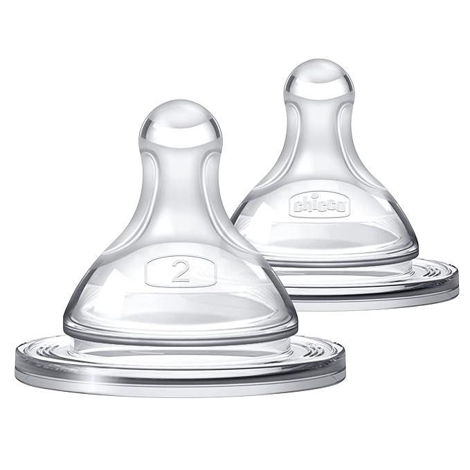 Chicco Duo Deluxe Hybrid Baby Bottle Starter Gift Set with Invinci-Glass Inside and Plastic Outside | Dishwasher, Bottle Warmer, and Electric Sterilizer Safe | Intui-Latch Nipple | Clear/Grey