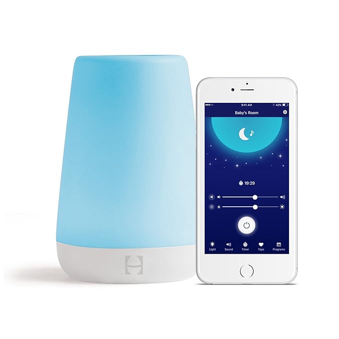 Hatch Rest Baby Sound Machine, Night Light (White, Rest 1st Gen)