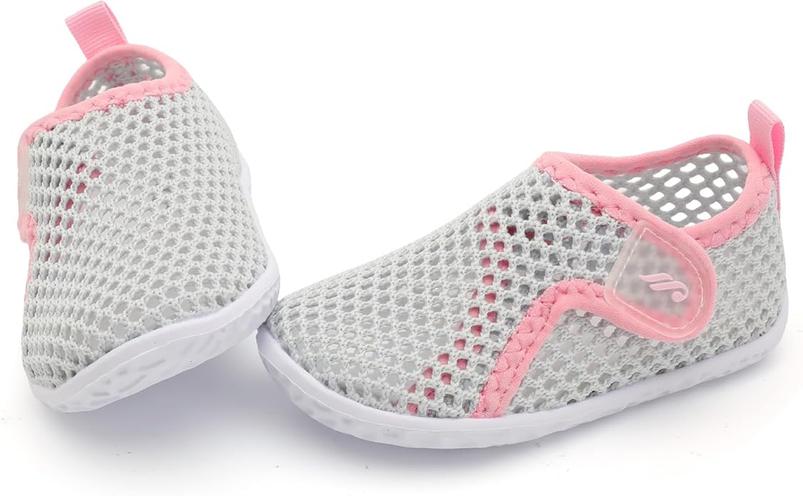 JIASUQI Baby Boys Girls Barefoot Swim Pool Water Shoes Beach Walking Sandals Athletic Sneakers