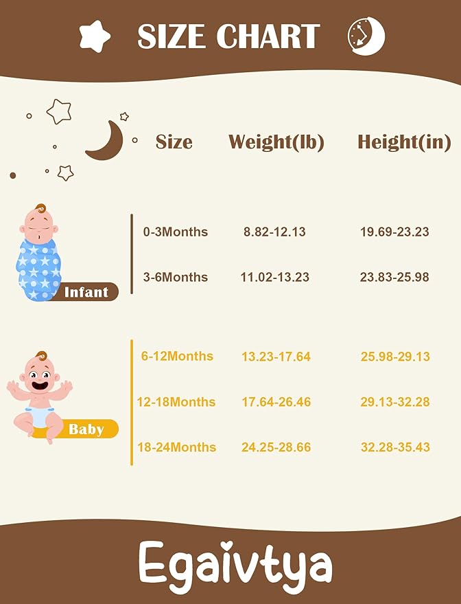 Newborn Baby Boys 2 Pack Cotton Romper Outfits Infant Long Sleeve One-Piece Toddler Button Jumpsuits